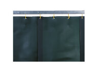 Welding Strip Curtain, Dark Green